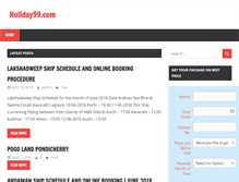 Tablet Screenshot of holiday99.com
